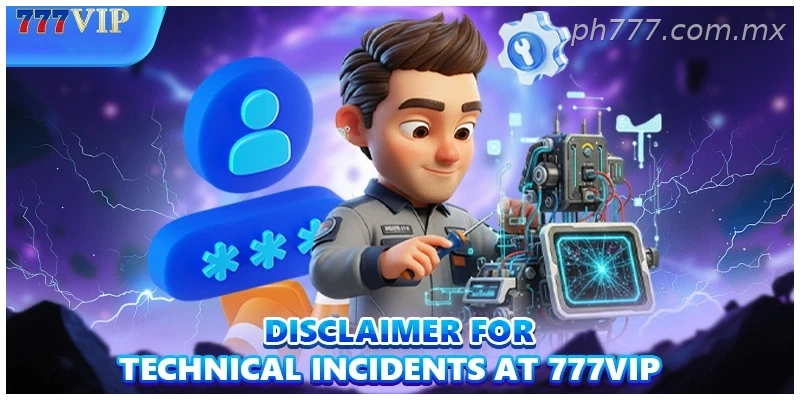 Disclaimer for technical incidents at 777VIP